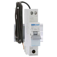 Hager Single Pole RCBO