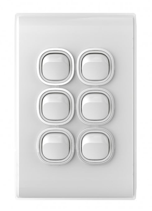 Snow Leopard Light Switches 'Glass Look' image