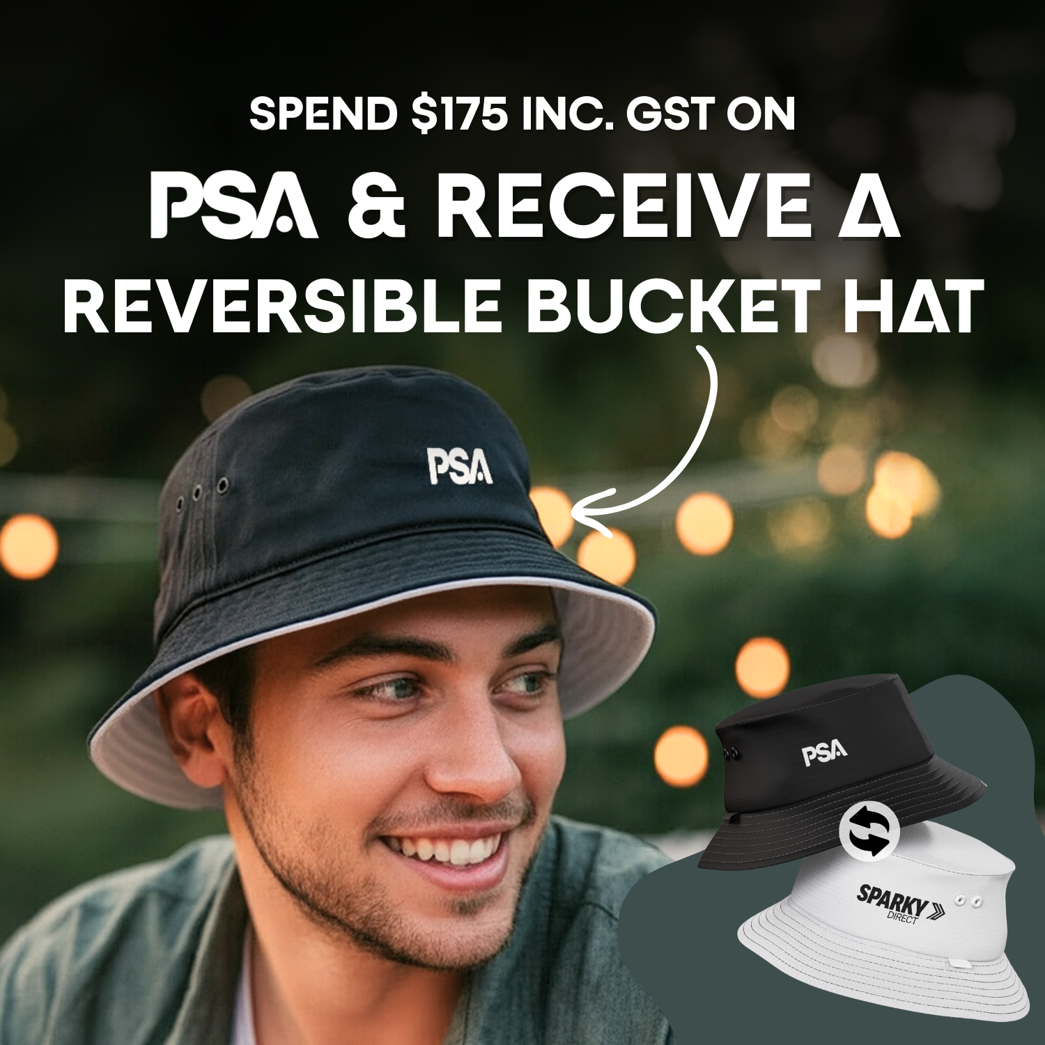 PSA Bucket Hat Promo