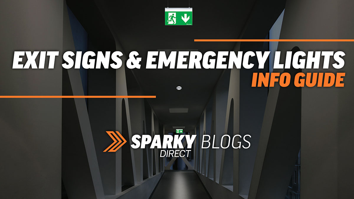 Exit Sign and Emergency lights image