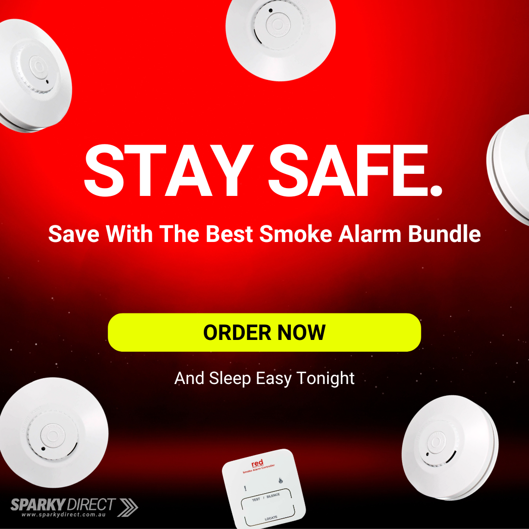 Red Smoke Alarms | R10RF-5Bundle image