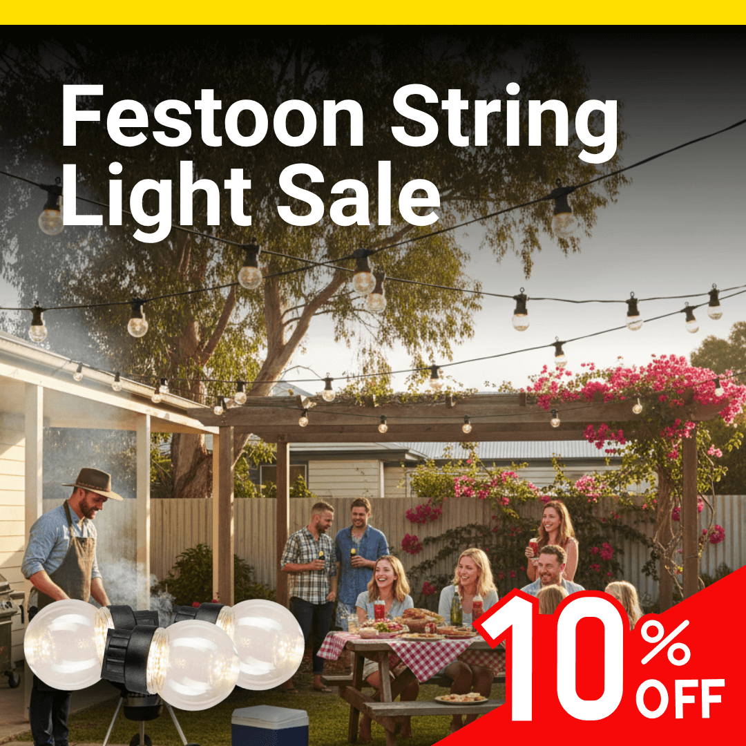 Brilliant Festoon String Light 10% Off Sale