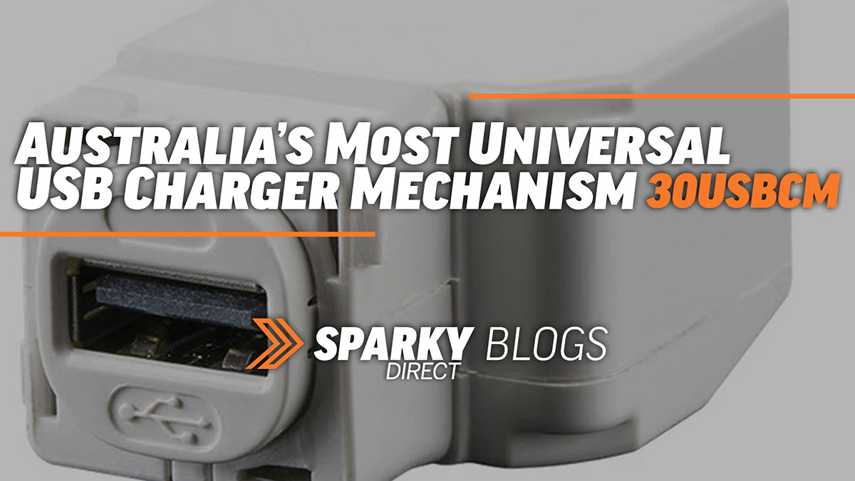 Australia’s Most Universal USB Charger Mechanism | 30USBCM image